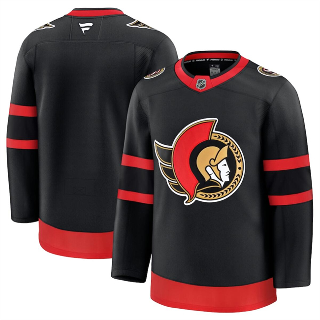 Men's Ottawa Senators Blank Black 2024-25 Home Stitched Hockey Jersey Men's Ottawa Senators Blank Black 2024-25 Home Stitched Hockey Jersey