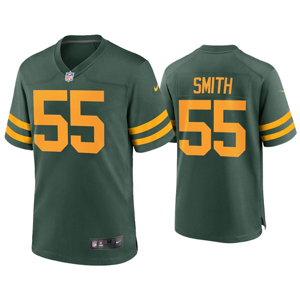 Men's Packers #55 Za'Darius Smith Alternate Limited Green Jersey Men's Packers #55 Za'Darius Smith Alternate Limited Green Jersey