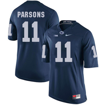 Men's Penn State Nittany Lions #11 Micah Parsons navy jersey Men's Penn State Nittany Lions #11 Micah Parsons navy jersey