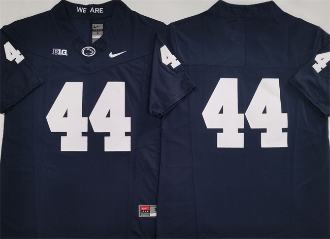 Men's Penn State Nittany Lions #44 Davis Warren Navy 2024 F.U.S.E. No Name Stitched Jersey Men's Penn State Nittany Lions #44 Davis Warren Navy 2024 F.U.S.E. No Name Stitched Jersey