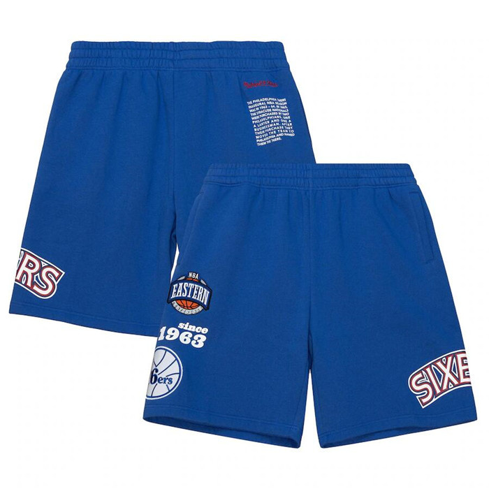 Men's Philadelphia 76ers Pro Royal Shorts 002 Men's Philadelphia 76ers Pro Royal Shorts 002