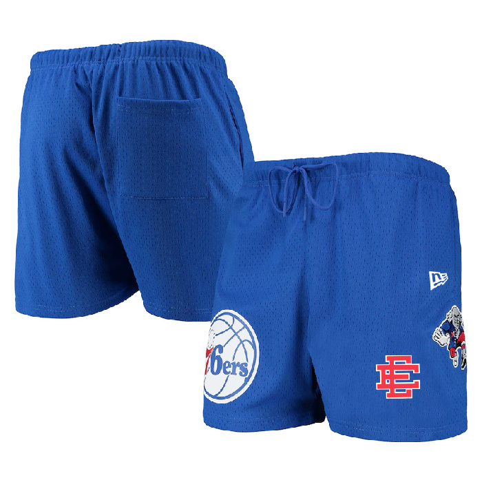 Men's Philadelphia 76ers Pro Royal Shorts Men's Philadelphia 76ers Pro Royal Shorts