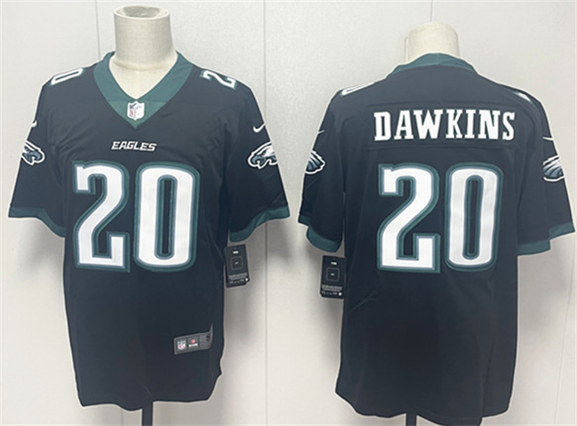 Men's Philadelphia Eagles #20 Brian Dawkins Black 2024 New Vapor Untouchable Limited Stitched Football Jersey Men's Philadelphia Eagles #20 Brian Dawkins Black 2024 New Vapor Untouchable Limited Stitched Football Jersey