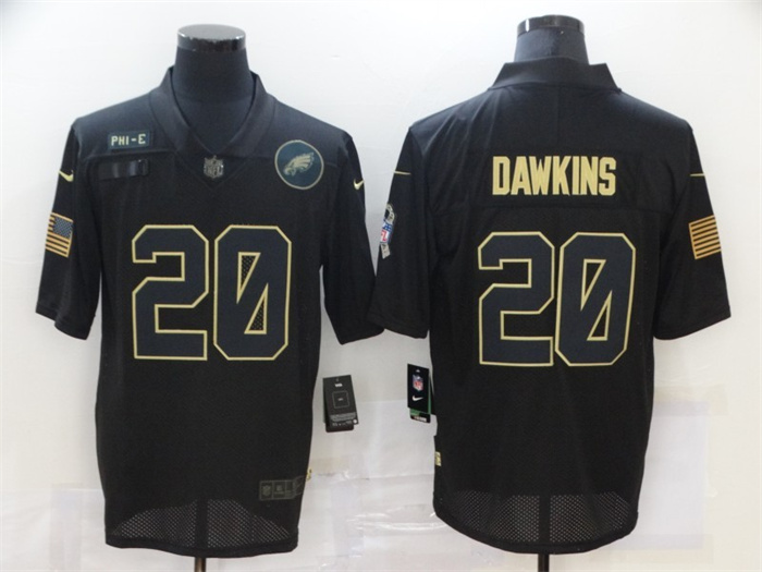 Men's Philadelphia Eagles #20 Brian Dawkins Black Reflective Limited Stitched Jerseys Men's Philadelphia Eagles #20 Brian Dawkins Black Reflective Limited Stitched Jerseys