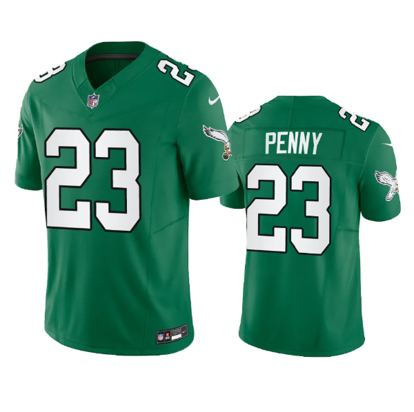 Men's Philadelphia Eagles #23 Rashaad Penny Green 2023 F.U.S.E. Vapor Untouchable Stitched Football Jersey Men's Philadelphia Eagles #23 Rashaad Penny Green 2023 F.U.S.E. Vapor Untouchable Stitched Football Jersey