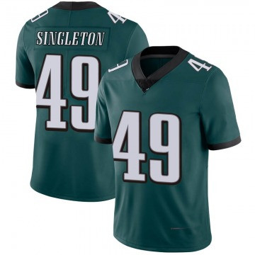 Men's Philadelphia Eagles #49 Alex Singleton Green Limited Midnight Team Color Vapor Untouchable Nike Jersey Men's Philadelphia Eagles #49 Alex Singleton Green Limited Midnight Team Color Vapor Untouchable Nike Jersey