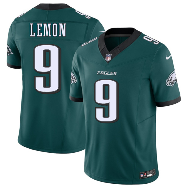 Men's Philadelphia Eagles #9 Makai Lemon Green 2026 Draft F.U.S.E. Vapor Untouchable Limited Stitched Football Jersey Men's Philadelphia Eagles #9 Makai Lemon Green 2026 Draft F.U.S.E. Vapor Untouchable Limited Stitched Football Jersey