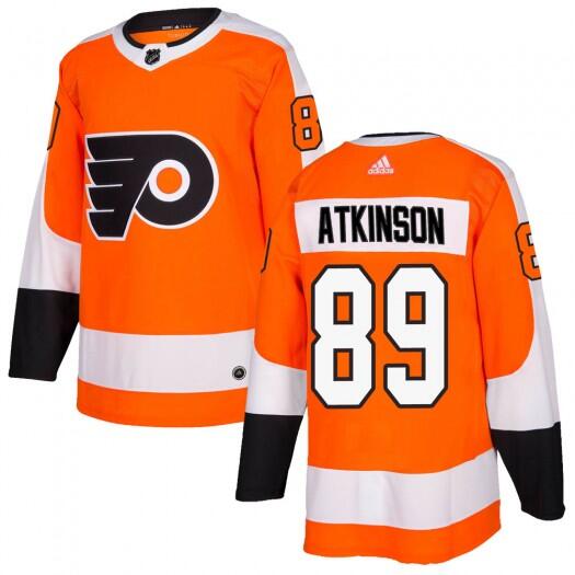 Men's Philadelphia Flyers #89 Cam Atkinson Orange Stitched Jersey Men's Philadelphia Flyers #89 Cam Atkinson Orange Stitched Jersey