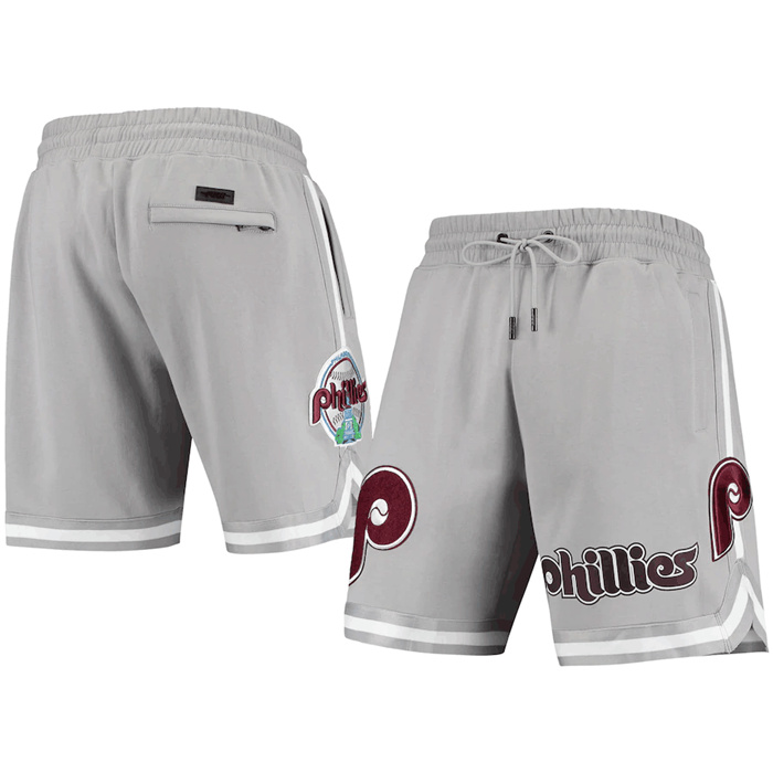 Men's Philadelphia Phillies Grey Shorts Men's Philadelphia Phillies Grey Shorts