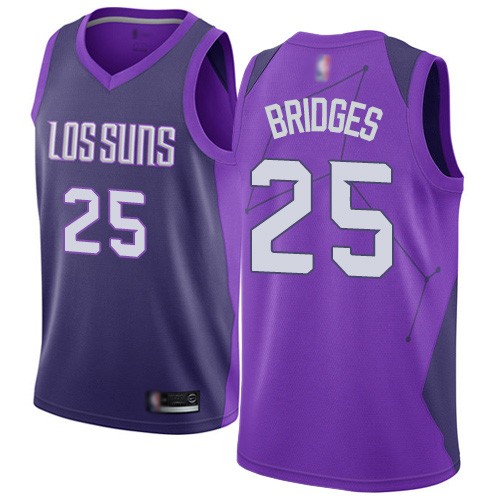 Men's Phoenix Suns #25 Mikal Bridges Purple Swingman Jersey Basketball Men's Phoenix Suns #25 Mikal Bridges Purple Swingman Jersey Basketball