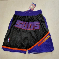 Men's Phoenix Suns Black Pocket Shorts 1 Men's Phoenix Suns Black Pocket Shorts 1