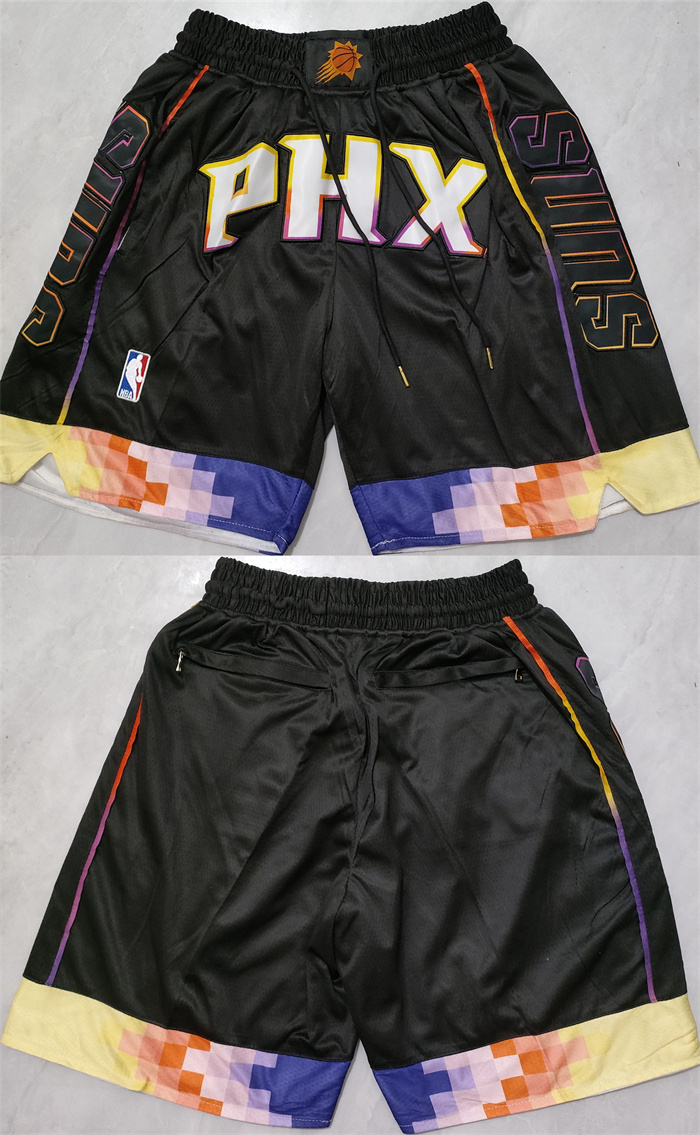 Men's Phoenix Suns Black Shorts (Run Small) Men's Phoenix Suns Black Shorts (Run Small)
