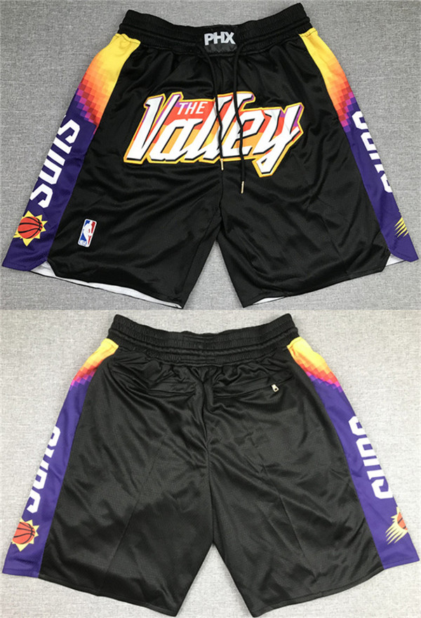 Men's Phoenix Suns Black Shorts (Run Small) Men's Phoenix Suns Black Shorts (Run Small)