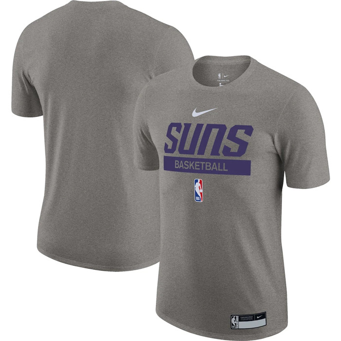 Men's Phoenix Suns Grey 2022 23 Legend On-Court Practice Performance T-Shirt Men's Phoenix Suns Grey 2022 23 Legend On-Court Practice Performance T-Shirt