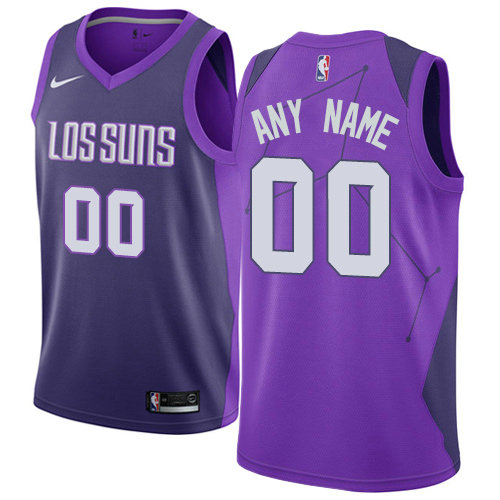 Men's Phoenix Suns Nike Purple Swingman Custom City Edition Jersey Men's Phoenix Suns Nike Purple Swingman Custom City Edition Jersey