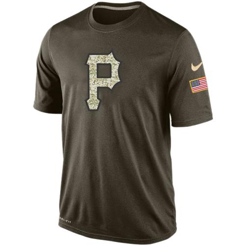 Men's Pittsburgh Pirates Salute To Service Nike Dri-FIT T-Shirt Men's Pittsburgh Pirates Salute To Service Nike Dri-FIT T-Shirt