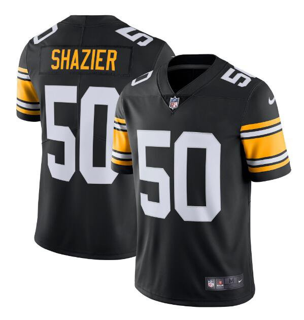 Men's Pittsburgh Steelers #50 Ryan Shazier Black Vapor Untouchable Limited Stitched Football Jersey Men's Pittsburgh Steelers #50 Ryan Shazier Black Vapor Untouchable Limited Stitched Football Jersey