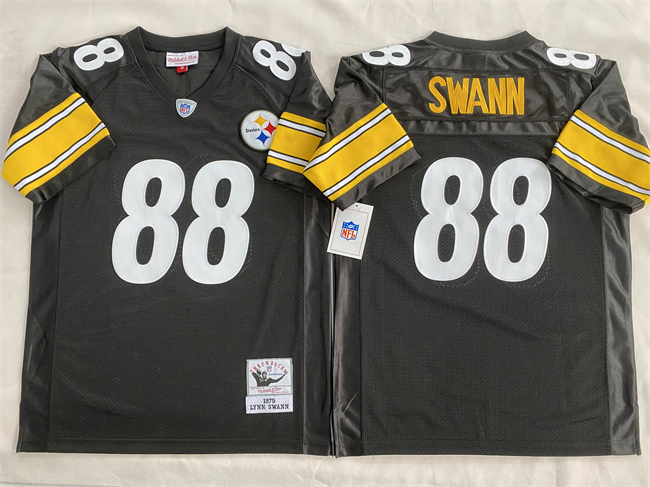 Men's Pittsburgh Steelers #88 Lynn Swann Black Stitched Football Jersey Men's Pittsburgh Steelers #88 Lynn Swann Black Stitched Football Jersey