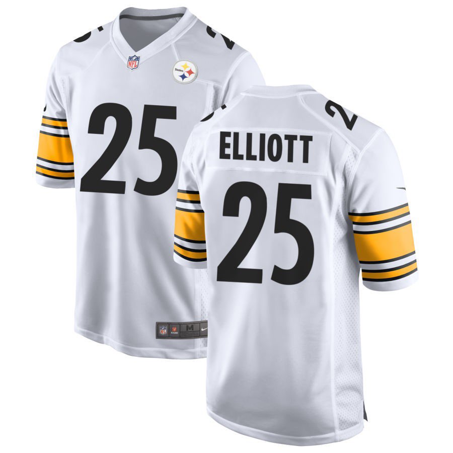 Men's Pittsburgh Steelers ＃25 DeShon Elliott White Vapor Untouchable Limited Stitched Jersey