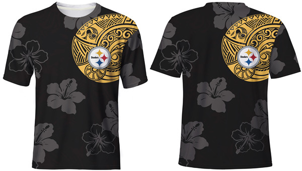 Men's Pittsburgh Steelers Black T-Shirt Men's Pittsburgh Steelers Black T-Shirt