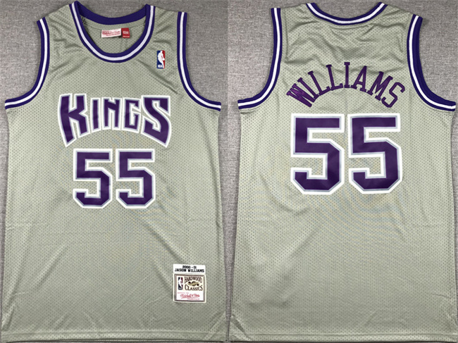 Men-27s-Sacramento-Kings--2355-Jason-Williams-Grey-2000-01-Throwback-Stitched-Jersey-181-45583 Men-27s-Sacramento-Kings--2355-Jason-Williams-Grey-2000-01-Throwback-Stitched-Jersey-181-45583