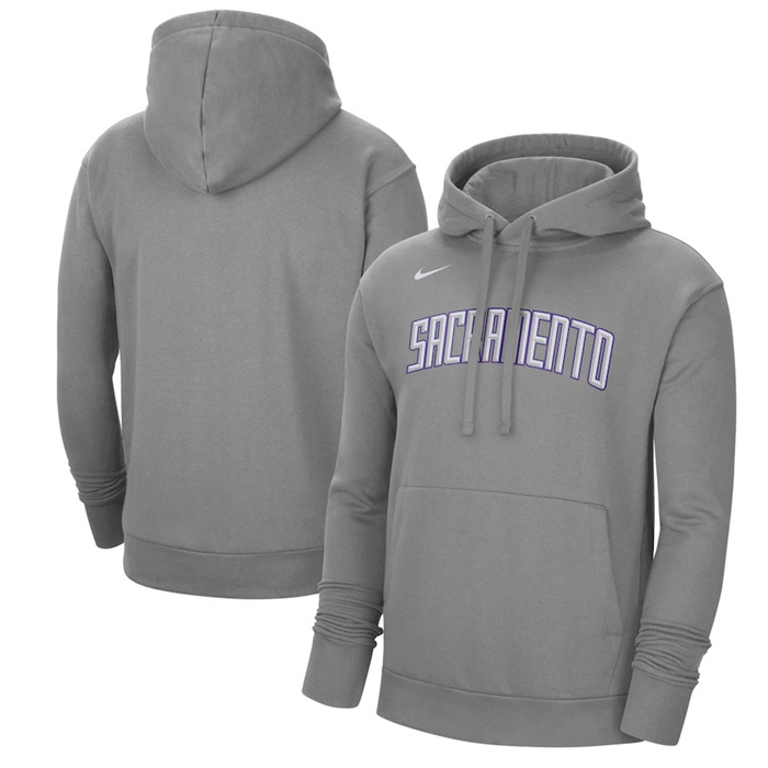 Men's Sacramento Kings Heather Charcoal 2022 23 City Edition Essential Pullover Hoodie Men's Sacramento Kings Heather Charcoal 2022 23 City Edition Essential Pullover Hoodie