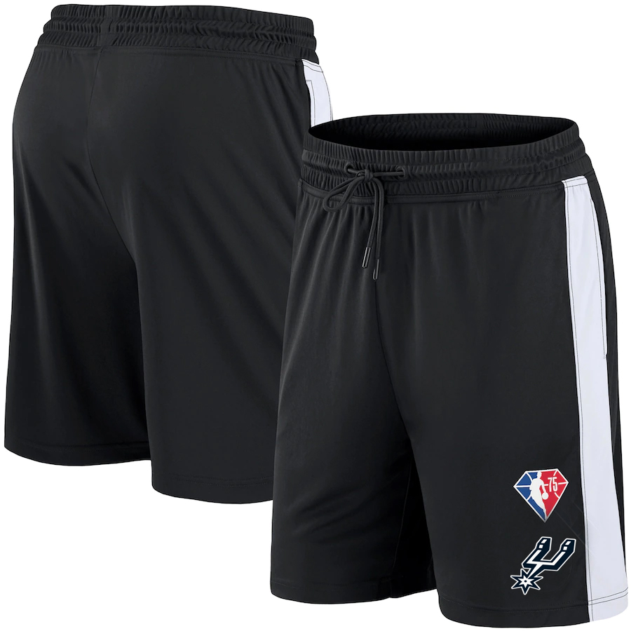 Men's San Antonio Spurs Black Shorts Men's San Antonio Spurs Black Shorts