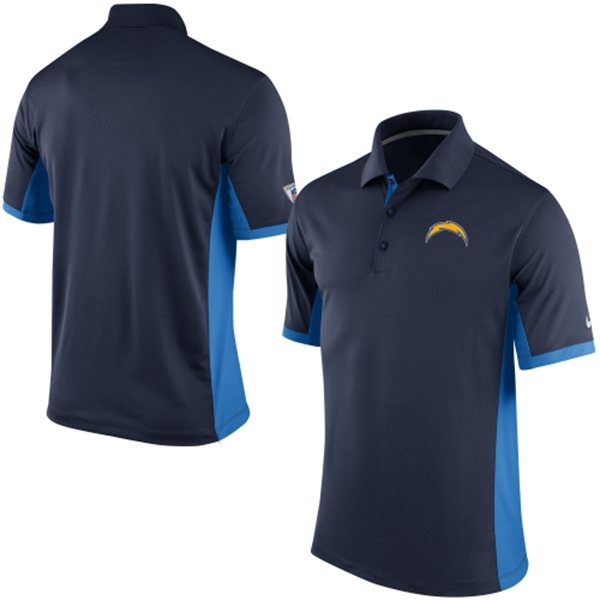 Men's San Diego Chargers Nike Navy Team Issue Performance Polo