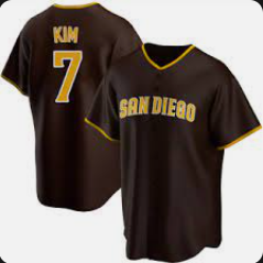 Men's San Diego Padres #7 Ha Seong Kim Brown Stitched MLB Cool Base Nike Jersey Men's San Diego Padres #7 Ha Seong Kim Brown Stitched MLB Cool Base Nike Jersey