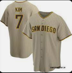 Men's San Diego Padres #7 Ha Seong Kim White Stitched MLB Cool Base Nike Brown Jersey Men's San Diego Padres #7 Ha Seong Kim White Stitched MLB Cool Base Nike Brown Jersey