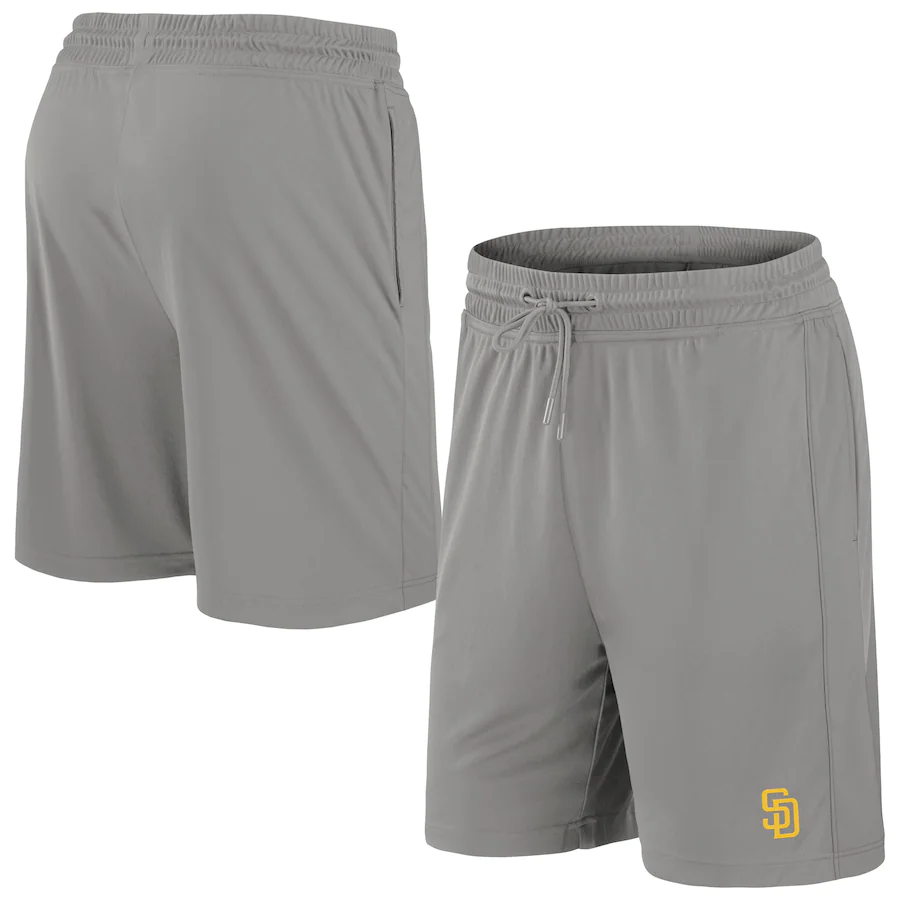 Men's San Diego Padres Grey Shorts Men's San Diego Padres Grey Shorts