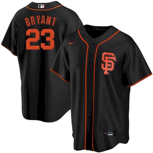 Men's San Francisco Giants #23 Kris Bryant Black Cool Base Nike Jersey Men's San Francisco Giants #23 Kris Bryant Black Cool Base Nike Jersey