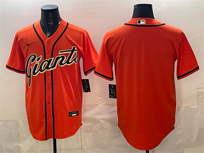 Men's San Francisco Giants Blank Orange Cool Base Stitched Baseball Jersey Men's San Francisco Giants Blank Orange Cool Base Stitched Baseball Jersey