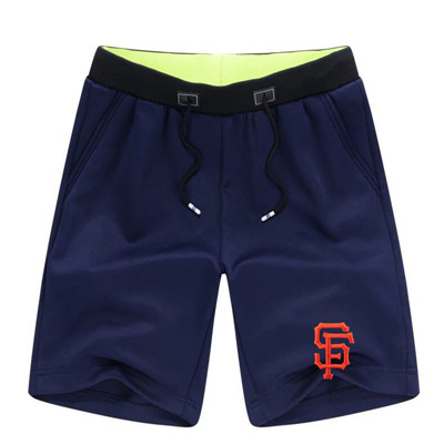 Men's San Francisco Giants Team Logo Navy Baseball Shorts Men's San Francisco Giants Team Logo Navy Baseball Shorts