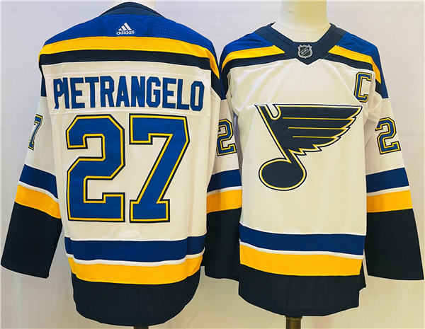 Men's St. Louis Blues #27 Alex Pietrangelo Cream Winter Classic Stitched Jersey Men's St. Louis Blues #27 Alex Pietrangelo Cream Winter Classic Stitched Jersey