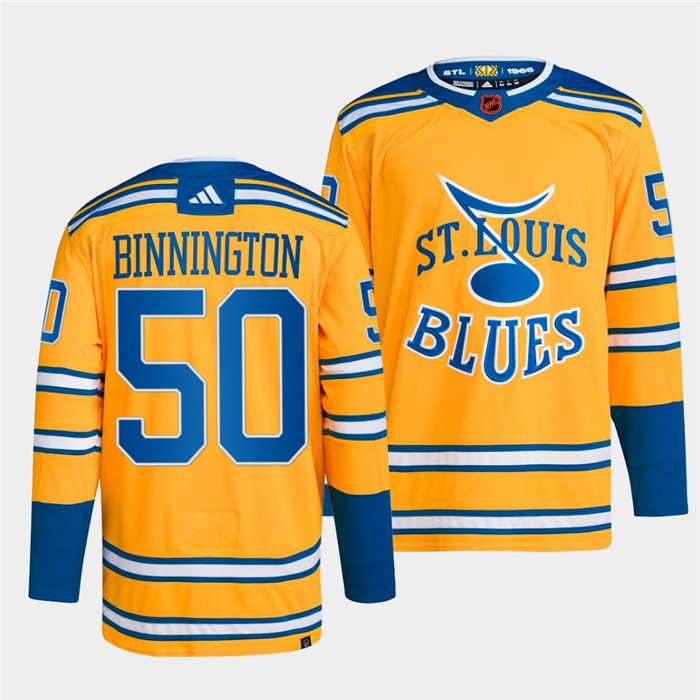 Men's St. Louis Blues #55 Colton Parayko Yellow 2022-23 Reverse Retro Stitched Jersey Men's St. Louis Blues #55 Colton Parayko Yellow 2022-23 Reverse Retro Stitched Jersey