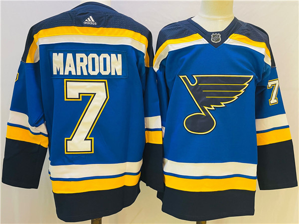 Men's St. Louis Blues #7 Patrick Maroon Blue Winter Classic Stitched Jersey Men's St. Louis Blues #7 Patrick Maroon Blue Winter Classic Stitched Jersey