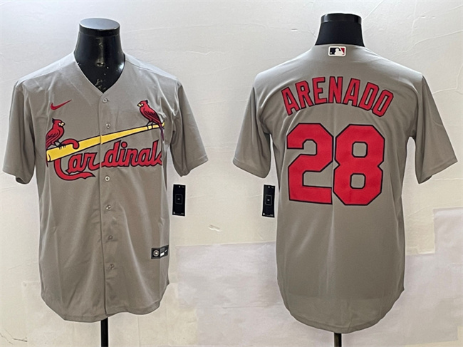 Men-27s-St--Louis-Cardinals--2328-Nolan-Arenado-Grey-Cool-Base-Stitched-Baseball-Jersey-848-85374 Men-27s-St--Louis-Cardinals--2328-Nolan-Arenado-Grey-Cool-Base-Stitched-Baseball-Jersey-848-85374