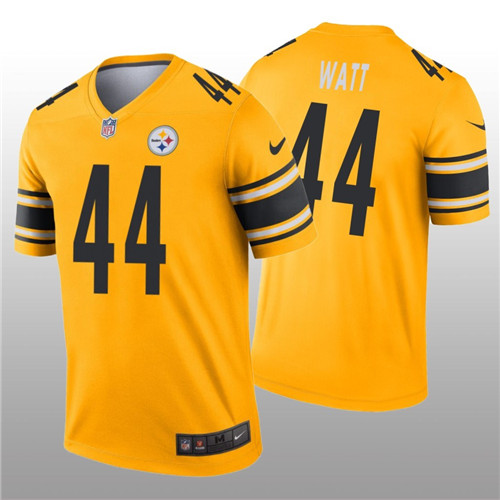 Men's Steelers #44 Derek Watt Inverted Game Jersey - Gold