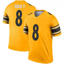 Men's Steelers #8 Ingram III Gold Rush Jersey (1) Men's Steelers #8 Ingram III Gold Rush Jersey (1)