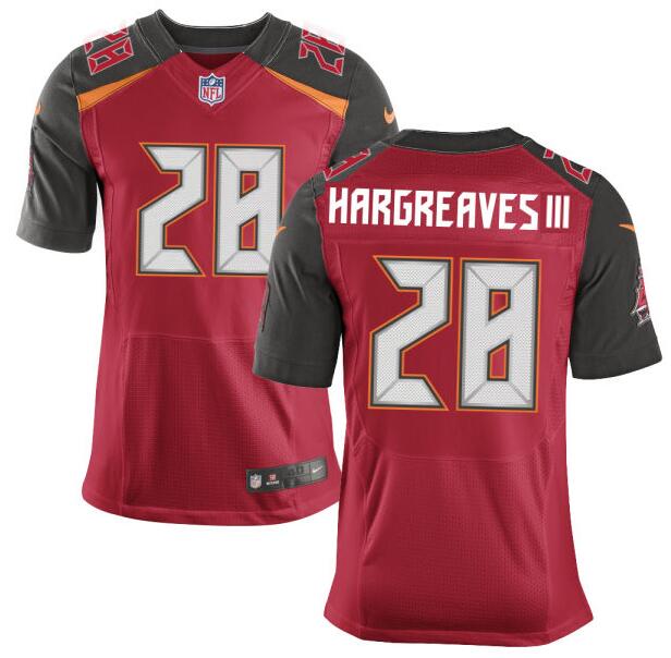 Men's Tampa Bay Buccaneers #28 Vernon Hargreaves III Nike Red Elite 2016 Draft Pick Jersey Men's Tampa Bay Buccaneers #28 Vernon Hargreaves III Nike Red Elite 2016 Draft Pick Jersey