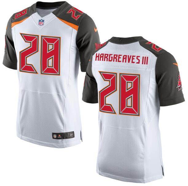 Men's Tampa Bay Buccaneers #28 Vernon Hargreaves III Nike White Elite 2016 Draft Pick Jersey Men's Tampa Bay Buccaneers #28 Vernon Hargreaves III Nike White Elite 2016 Draft Pick Jersey