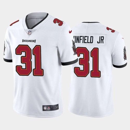 Men's Tampa Bay Buccaneers #31 Antoine Winfield Jr. 2020 NFL Draft Vapor Limited White Jersey Men's Tampa Bay Buccaneers #31 Antoine Winfield Jr. 2020 NFL Draft Vapor Limited White Jersey