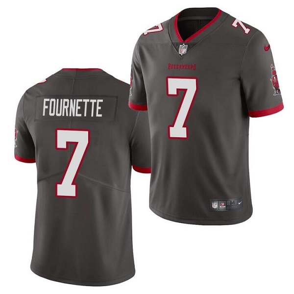 Men's Tampa Bay Buccaneers #7 Leonard Fournette Grey Vapor Untouchable Limited Stitched Jersey Men's Tampa Bay Buccaneers #7 Leonard Fournette Grey Vapor Untouchable Limited Stitched Jersey