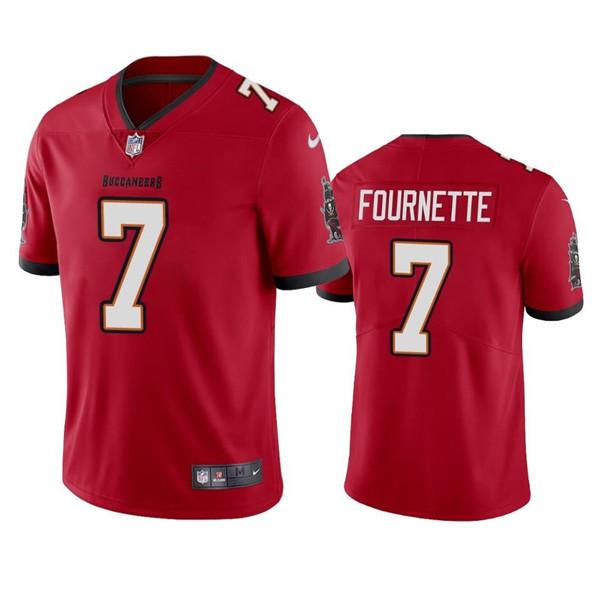 Men's Tampa Bay Buccaneers #7 Leonard Fournette Red Vapor Untouchable Limited Stitched Jersey Men's Tampa Bay Buccaneers #7 Leonard Fournette Red Vapor Untouchable Limited Stitched Jersey