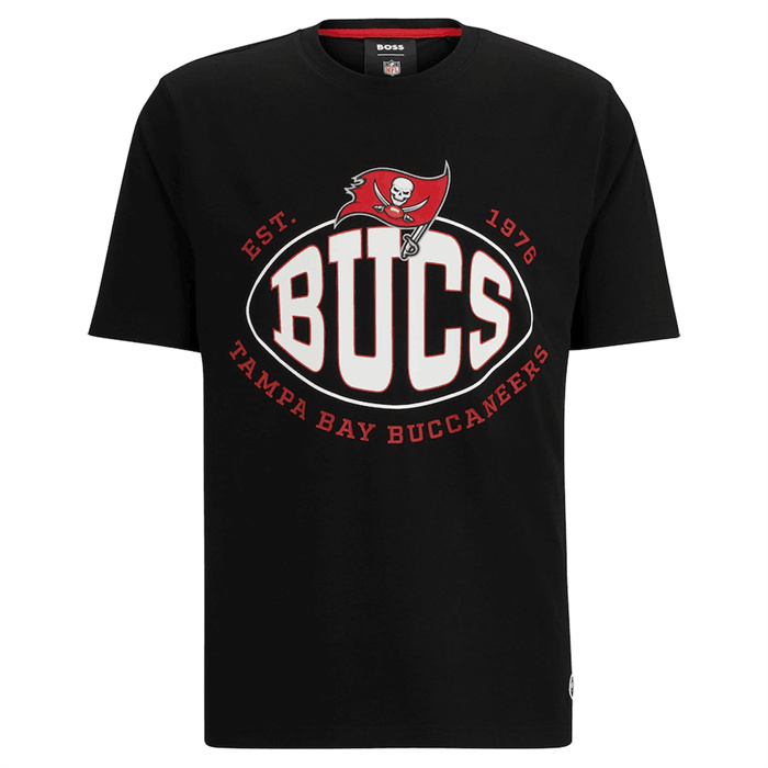 Men's Tampa Bay Buccaneers Black BOSS X Trap T-Shirt Men's Tampa Bay Buccaneers Black BOSS X Trap T-Shirt