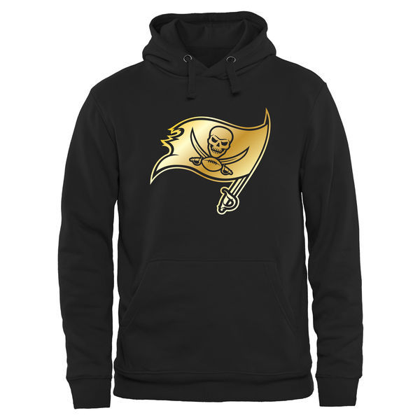 Men's Tampa Bay Buccaneers Pro Black Gold Collection Pullover Hoodie Men's Tampa Bay Buccaneers Pro Black Gold Collection Pullover Hoodie