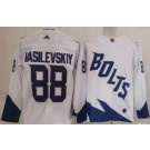 Men's Tampa Bay Lightning #88 Andrei Vasilevskiy White 2022 Stadium Series Authentic Jersey Men's Tampa Bay Lightning #88 Andrei Vasilevskiy White 2022 Stadium Series Authentic Jersey