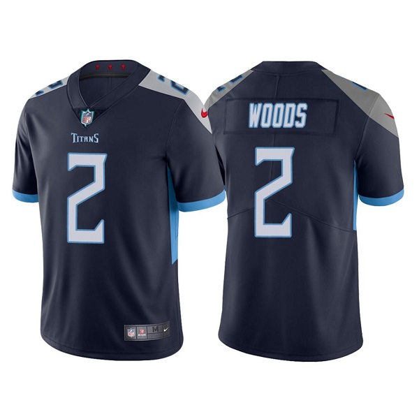 Men's Tennessee Titans #2 Robert Woods Navy Vapor Untouchable Stitched Jersey Men's Tennessee Titans #2 Robert Woods Navy Vapor Untouchable Stitched Jersey