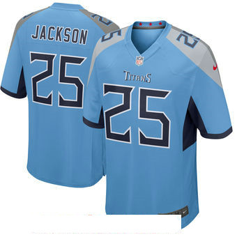 Men's Tennessee Titans #25 Adoree' Jackson Nike Light Blue New 2018 Game Jersey Men's Tennessee Titans #25 Adoree' Jackson Nike Light Blue New 2018 Game Jersey